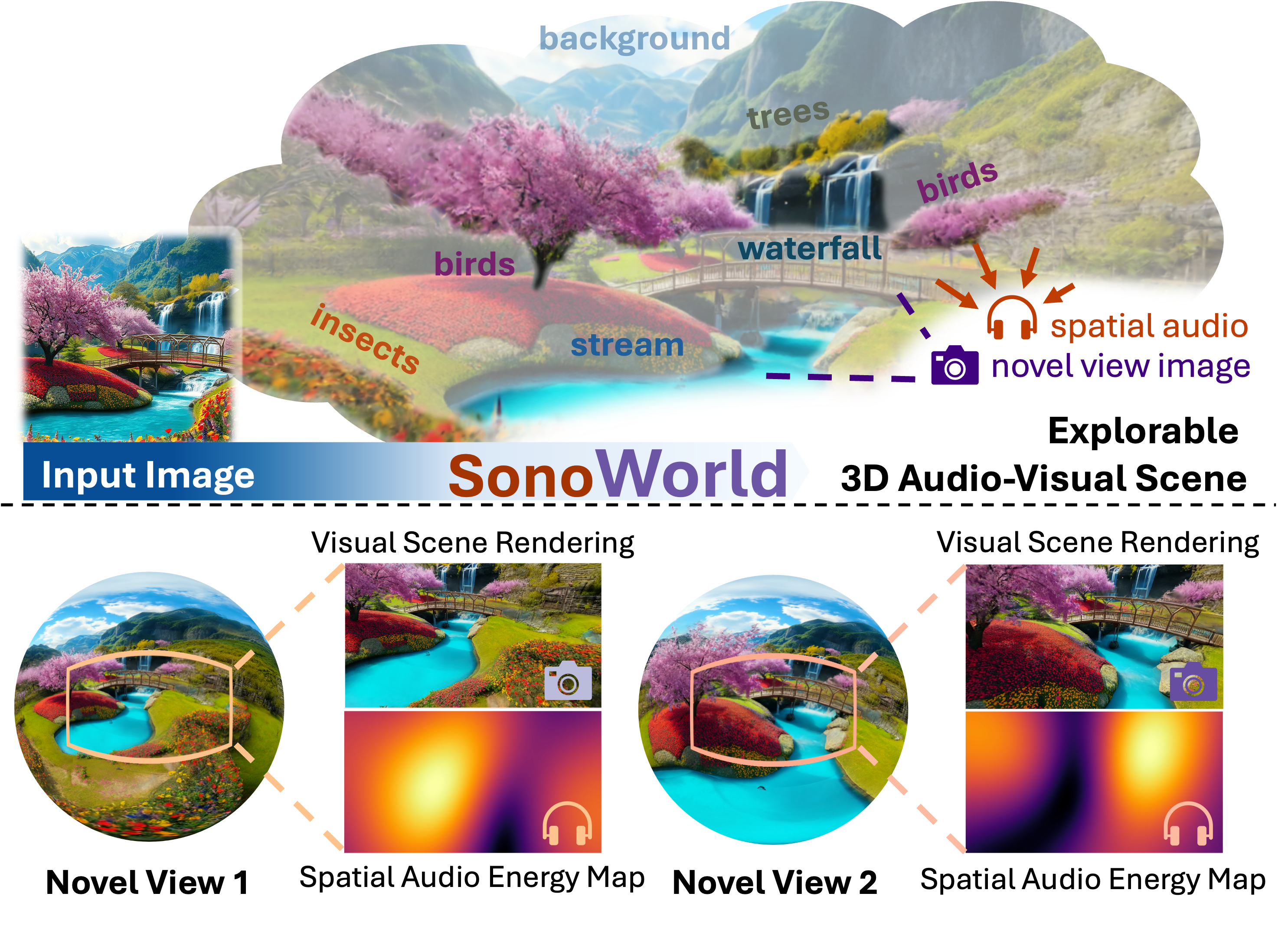 SonoWorld: From One Image to a 3D Audio-Visual Scene